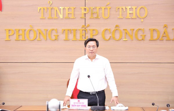 Chủ tịch UBND tỉnh Phú Thọ tiếp công dân đề nghị giao đất giãn dân không thông qua đấu giá